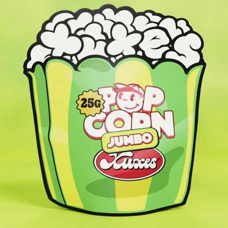 CBD Xuxes Pop Corn Green Sour Jumbo 25 gr.