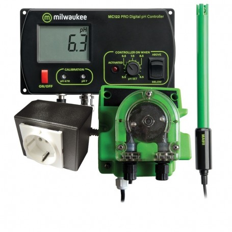 Controlador Milwaukee de pH MC720 con bomba