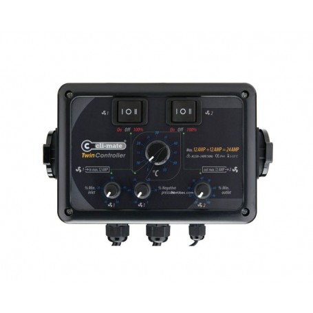 TWIN CONTROLLER 8A CLI-MATE (4+4)