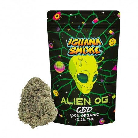 Cañamo Cbd Iguana Smoke Alien Og 3 gr.