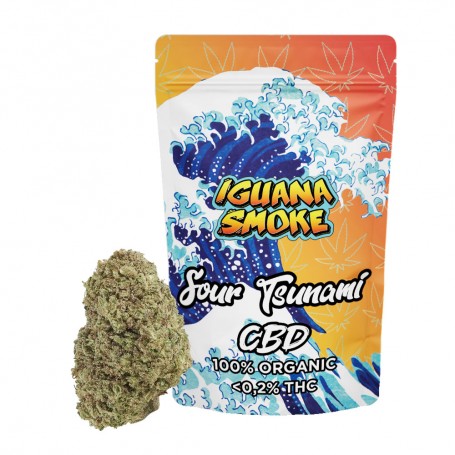 Cañamo CBD Iguana Smoke Sour Tsunami 3 gr.