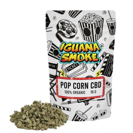 Cañamo CBD Iguana Smoke Small Buds Pop Corn 10 gr.