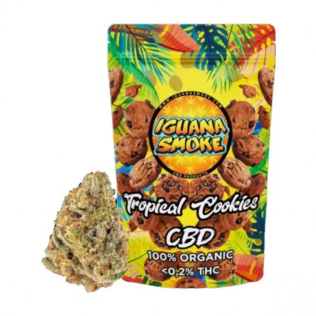 Cañamo CBD Iguana Smoke Tropical Cookies 5 gr.