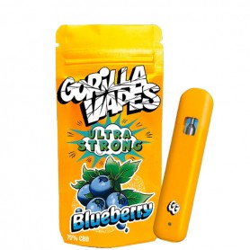 CBD Vaper Gorilla Grillz 75 % Blueberry 1 ml.