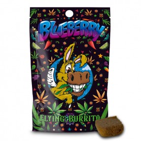 CBD Hash Flying Burrito Blueberry