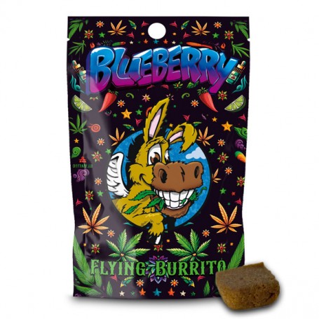 CBD Hash Flying Burrito Blueberry 5 gr.