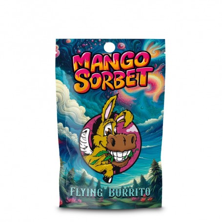 CBD Hash Flying Burrito Mango Sorbet 25 gr.